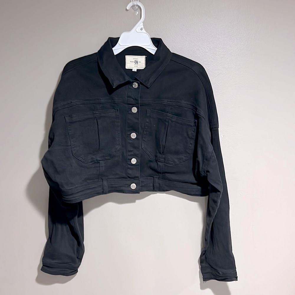 Black Jean Jacket